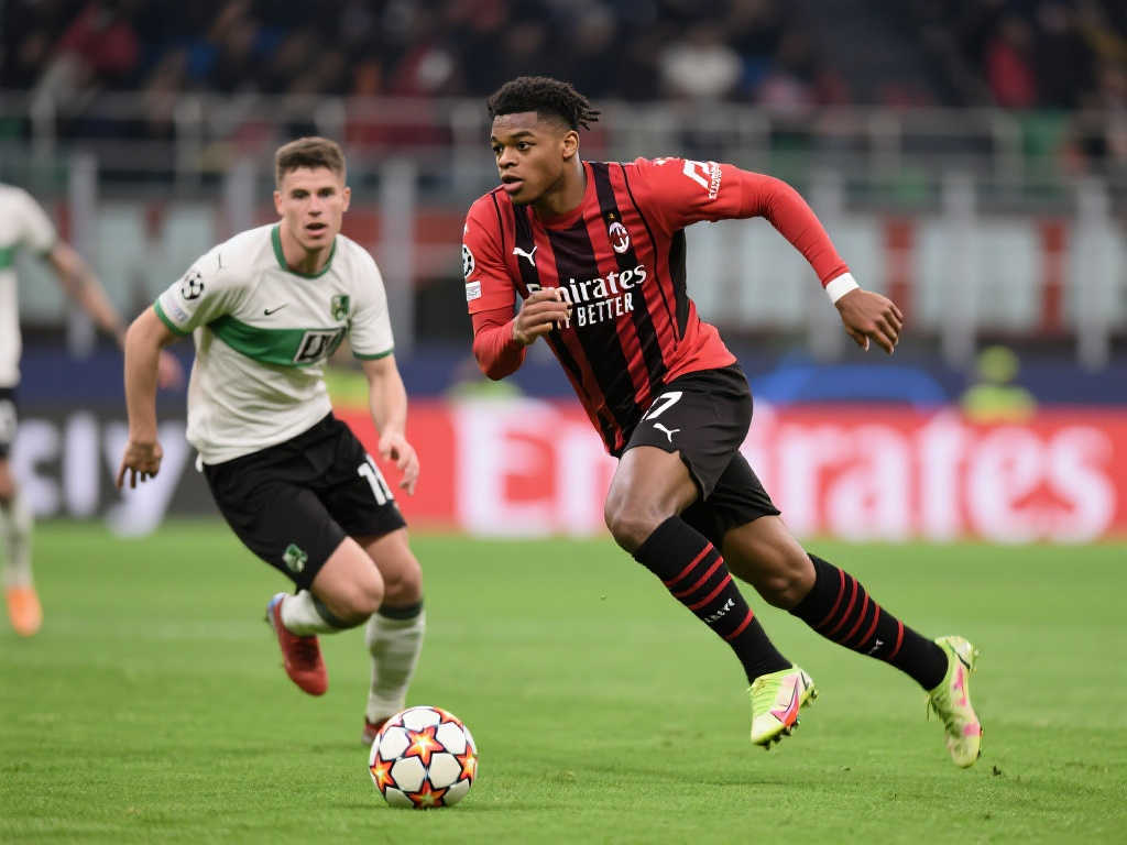 【欧冠】莱昂破门助阵，AC米兰2-1力克红星